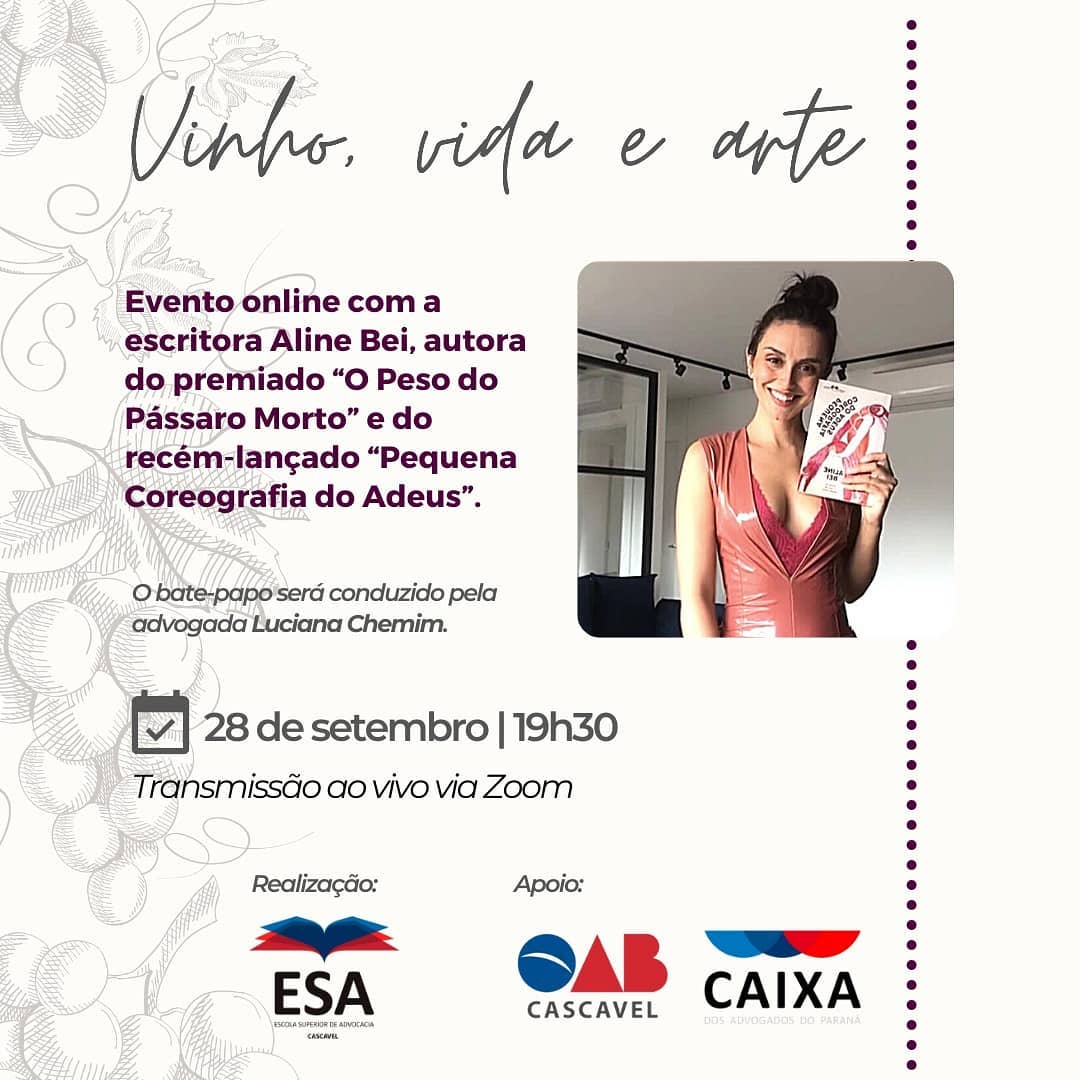 Vinho, vida e arte